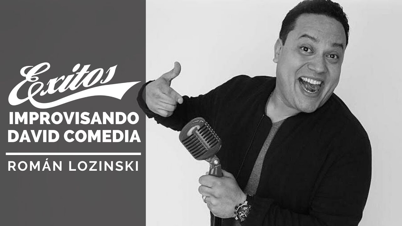 Román Lozinski en Improvisando con David Comedia y sus imitaciones