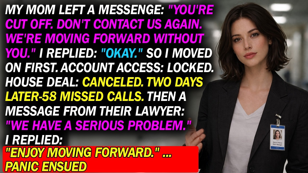 My Parent Texted “Don’t Contact Us Again ” — Two Days Later, 58 Missed Calls Begging Me Back