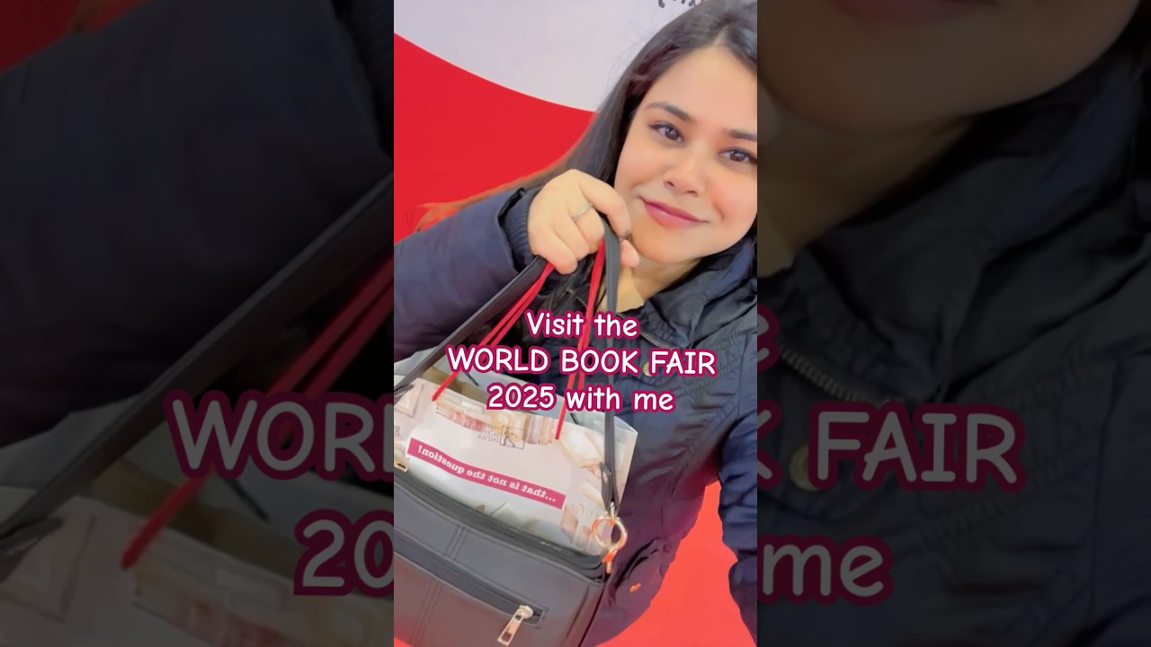 Visit the World Book Fair 2025 with me 📚| Pragati Maidan #booktube
