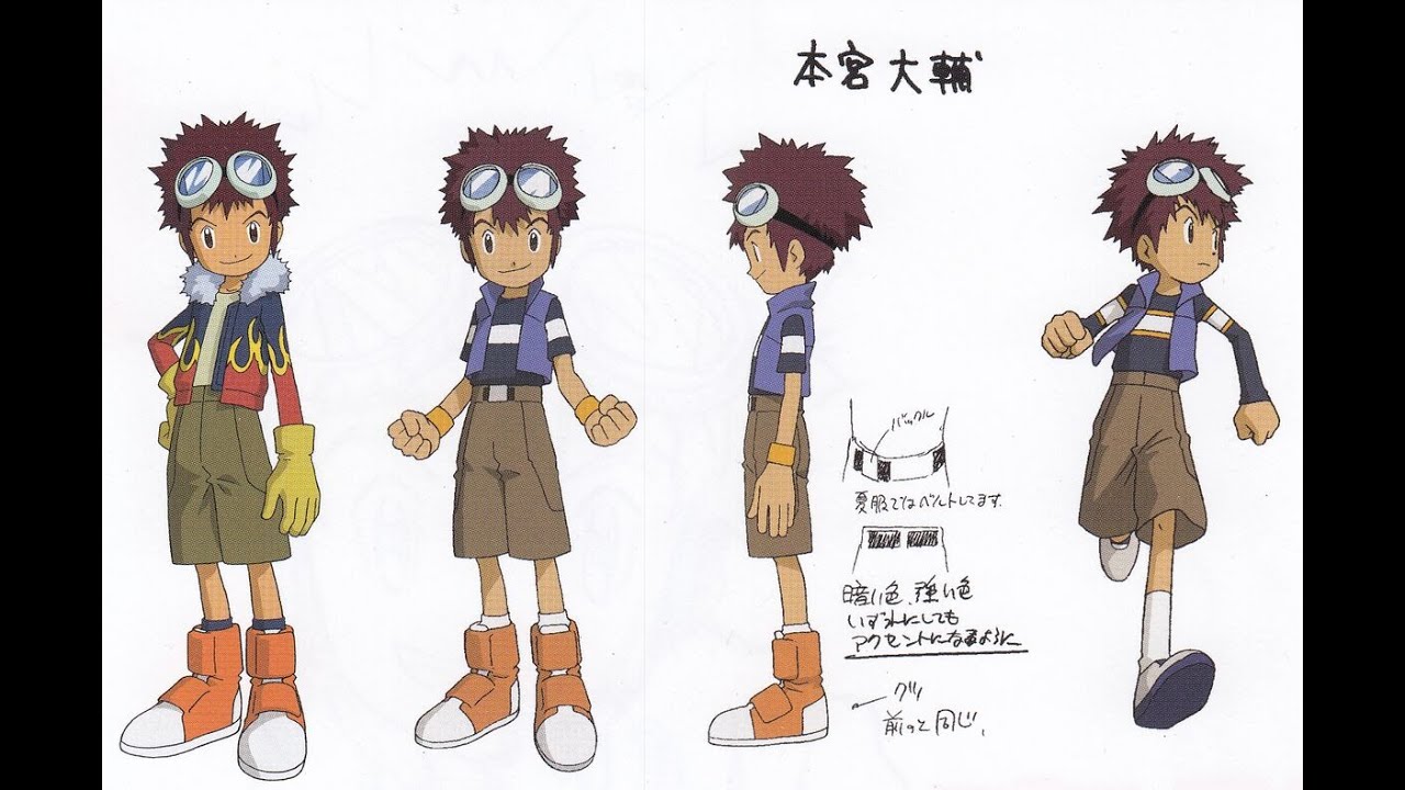 Digimon Adventure 02 Kleidung Teil 1  - Davis