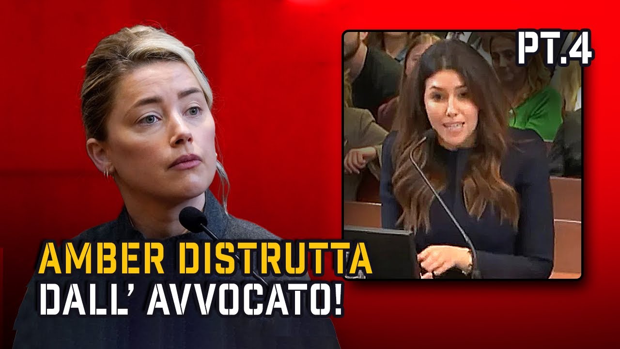 #04 JOHNNY DEPP vs AMBER HEARD: AMBER DISTRUTTA DALL'AVVOCATO CAMILLE VASQUEZ | Notizie True Crime
