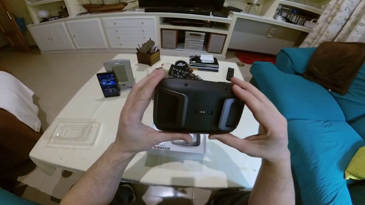 Unboxing Tomtom rider 500