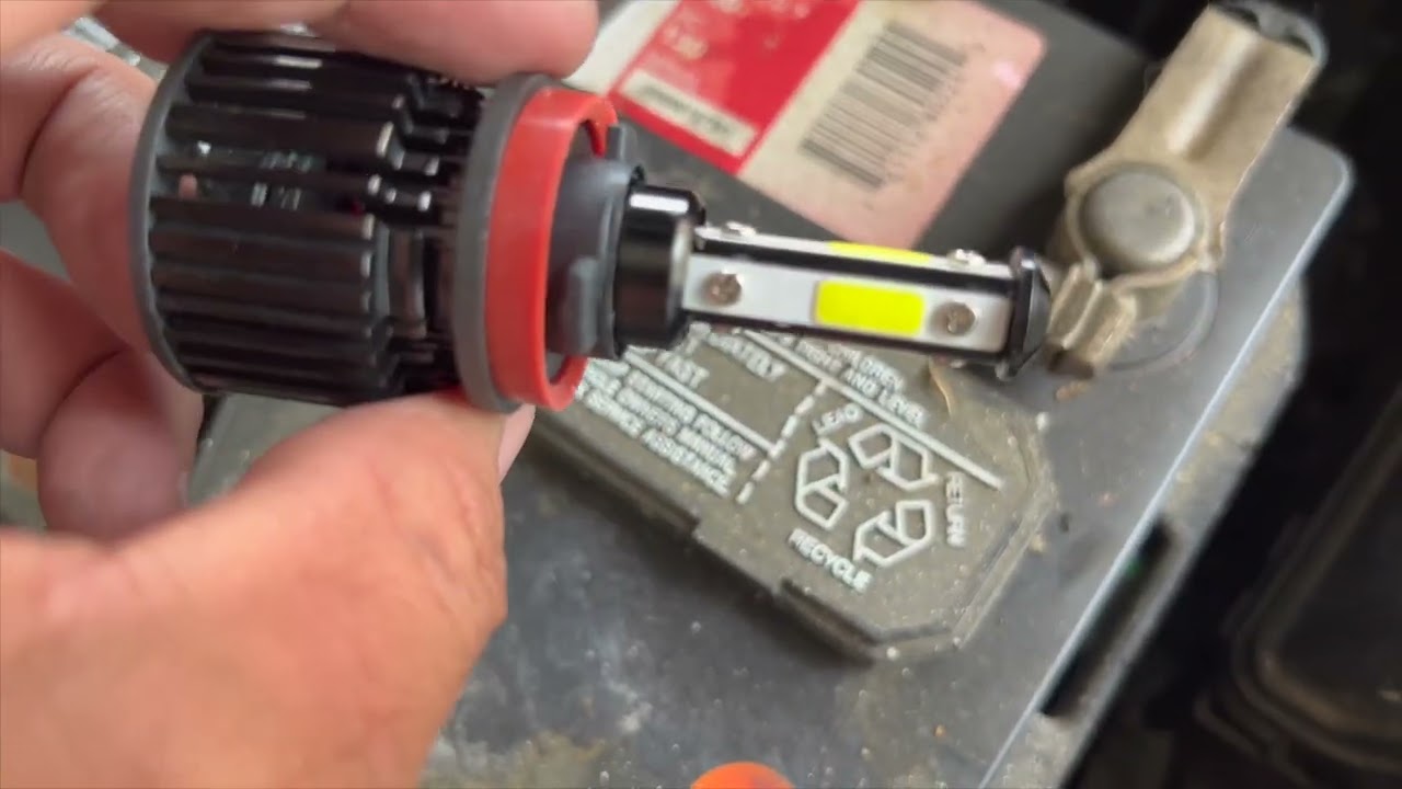 2009 toyota Camry. HID to LED Headlights