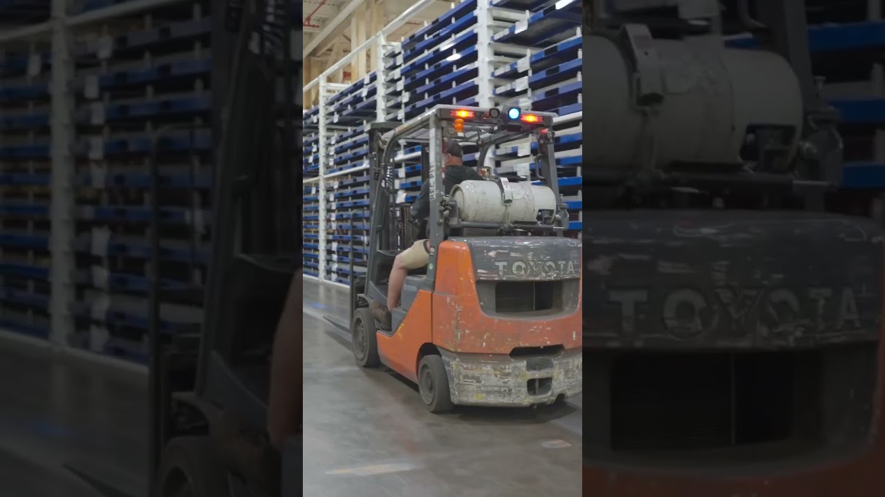 LEAN Manufacturing Products - Sheet Metal Storage Rack Production