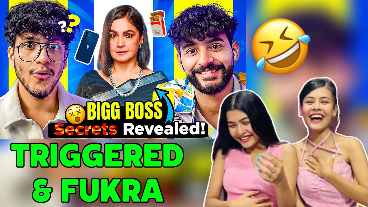 Fukra Insaan Reveals Bigg Boss Secrets | Reaction Video #triggeredinsaan #fukrainsaan