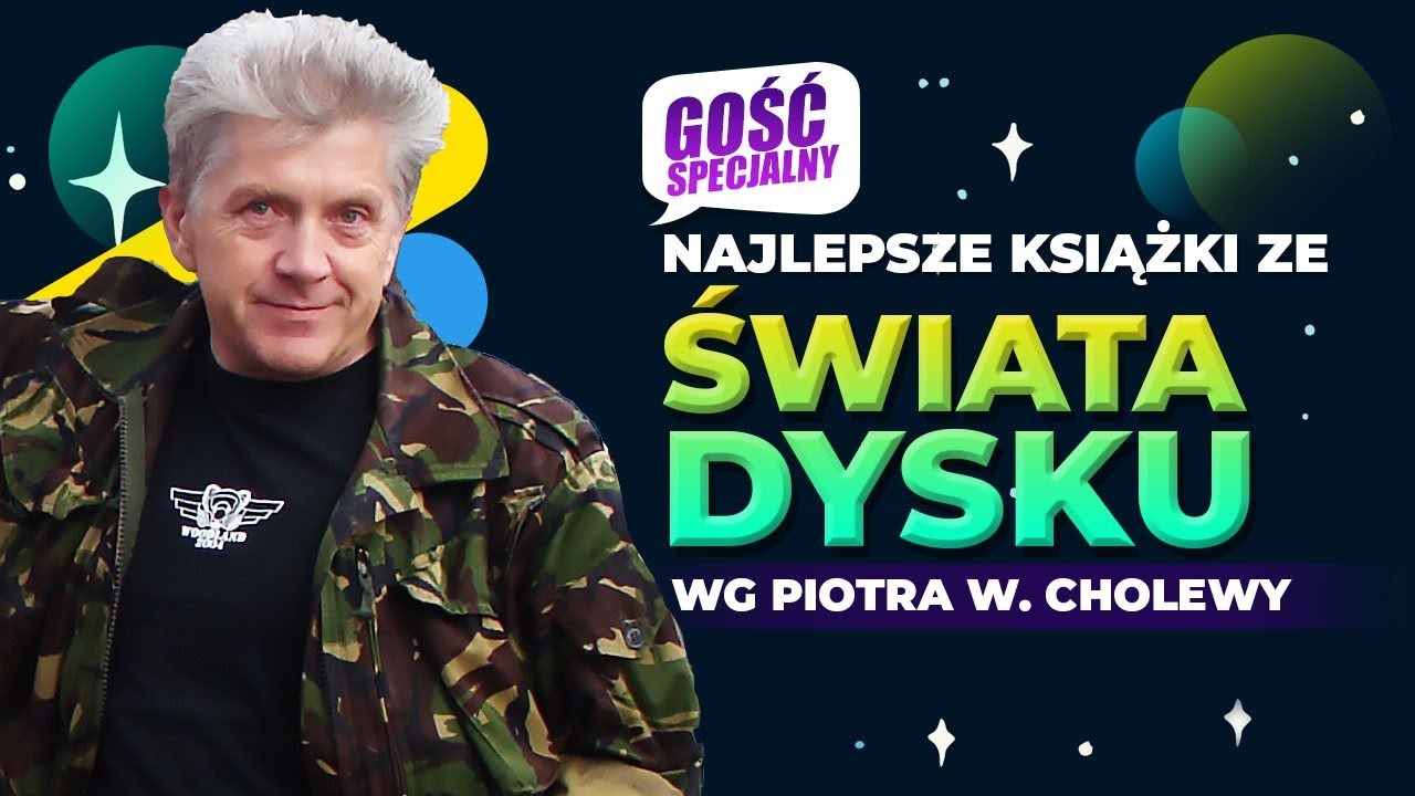 GOŚĆ SPECJALNY - Piotr W. Cholewa #1 - Najlepsze książki ze Świata Dysku