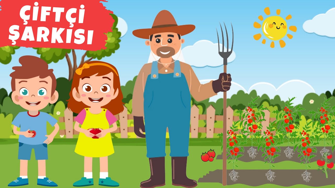 &Ccedil;ift&ccedil;i Bu Sene Ne Ektin - Eğlenceli ve Eğitici &Ccedil;ocuk Şarkıları - &Ccedil;ift&ccedil;i Şarkısı