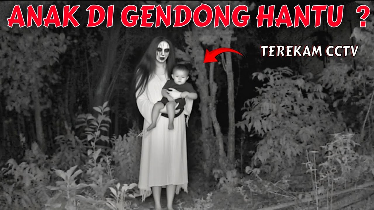 SERAM ‼️ MERINDING! ANAK KECIL DIGENDONG HANTU DI HUTAN ANGKER | EKSPERIMEN CCTV 