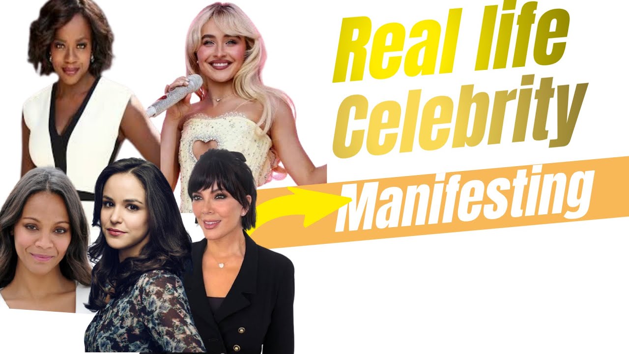 Real Life Celebrity Manifesting