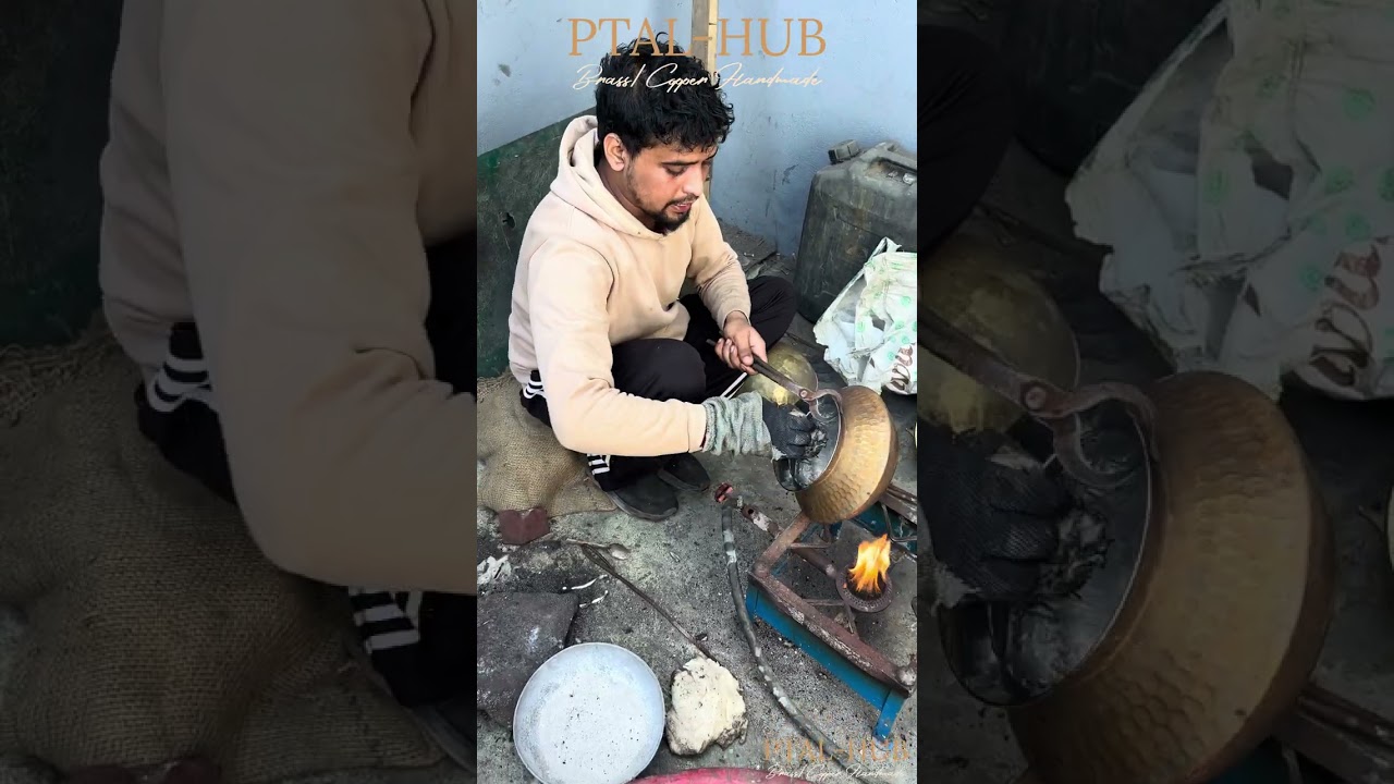 बर्तनों को कलाई करने का कंपलीट प्रोसेस। 