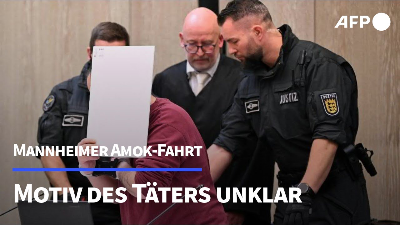 Prozess um Mannheimer Amokfahrt hat begonnen | AFP