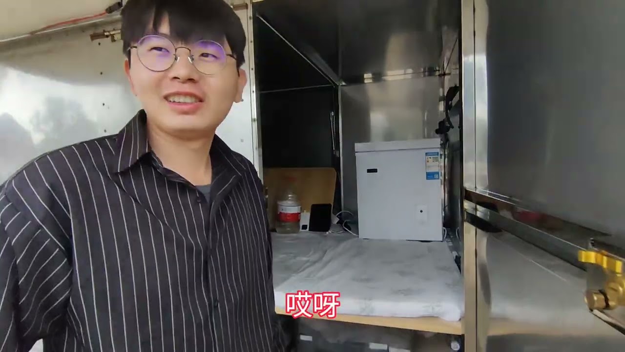 在广西河池偶遇三轮车自驾游网友，我们目标都是西藏，但不顺路 #三轮车 #自驾游