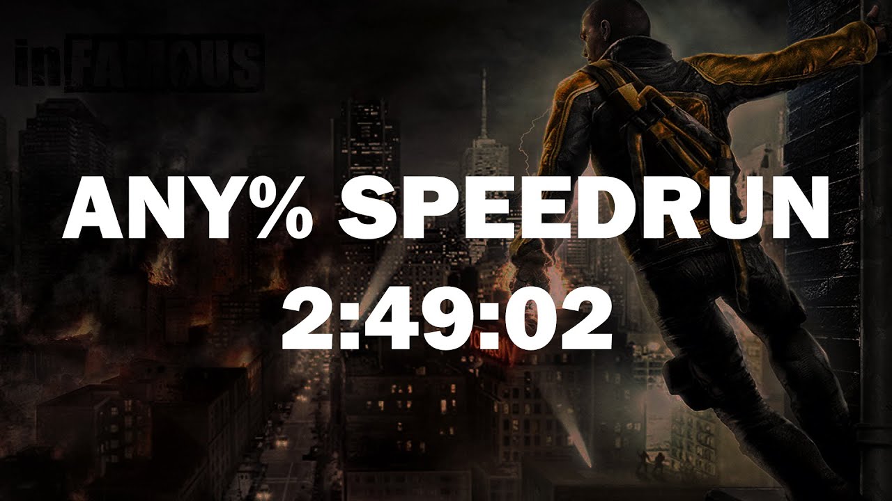 Infamous Any% Speedrun in 2:49:02 (World Record)