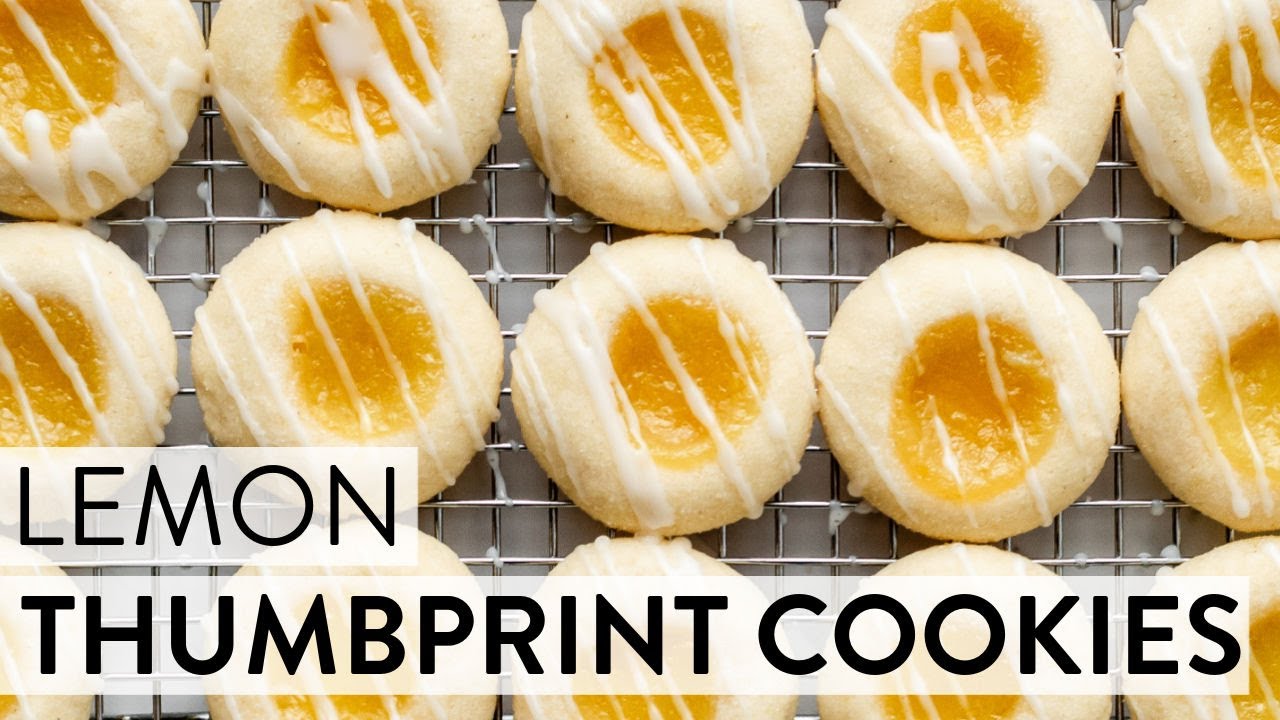 Lemon Thumbprint Cookies | Sally's Baking
