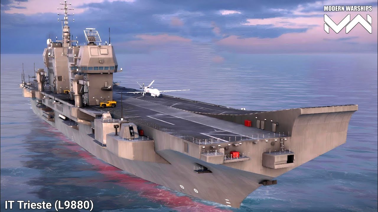 IT Trieste (L9880) 2.6M Damage | Gatcha Aircraft Carrier in Action 🔥 Modern Warships