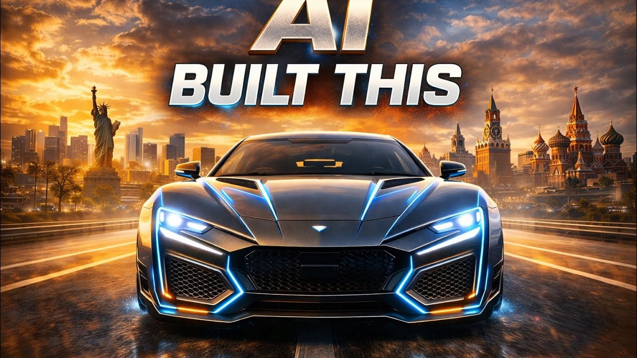 This Luxury Car Was Designed by AI… Not Humans 😳 | LUXDRIVE STUDIO 