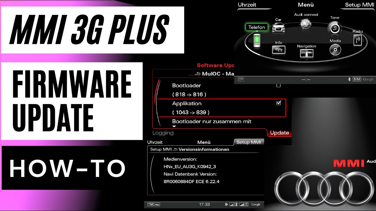 Audi MMI 3G PLUS/BASIC FIRMWARE UPDATE HOW-TO TUTORIAL DIY STEP-BY-STEP