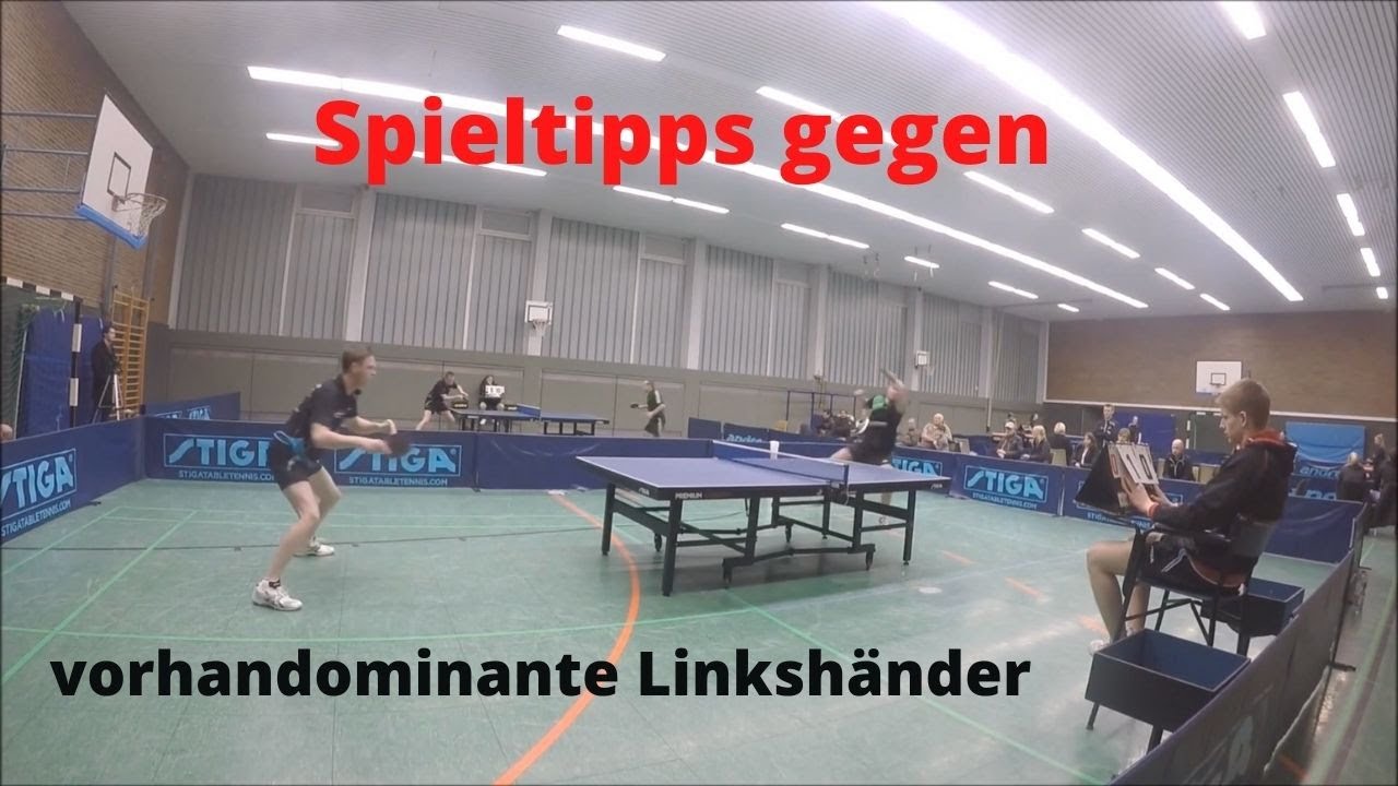 Wie spiele ich gegen einen vorhanddominanten Linkshänder?! Spielanalyse vs J. Zlamal (TTR 2.136)🏓