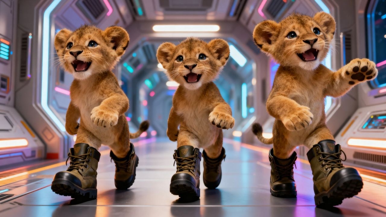 The Human Bought New Boots — The Cubs Tried to Walk Around Wearing Them I Sci-Fi Story