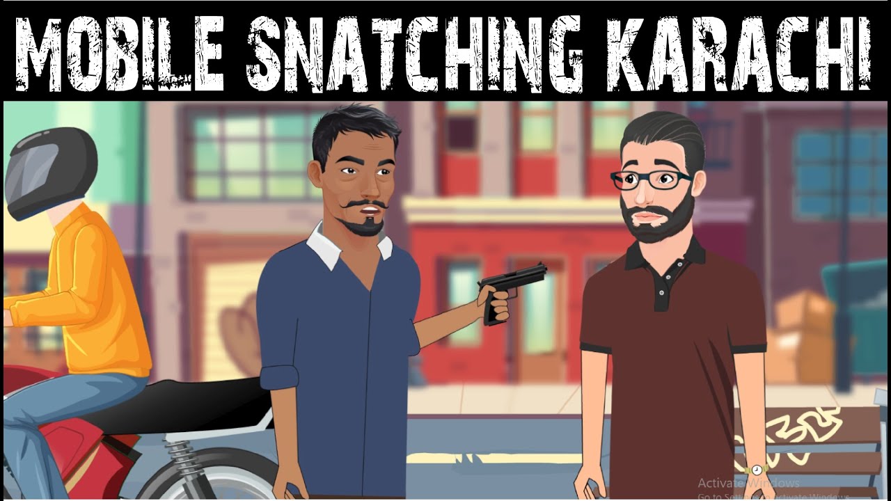 Mobile Snatching in Karachi | Funny | Urdu Rap