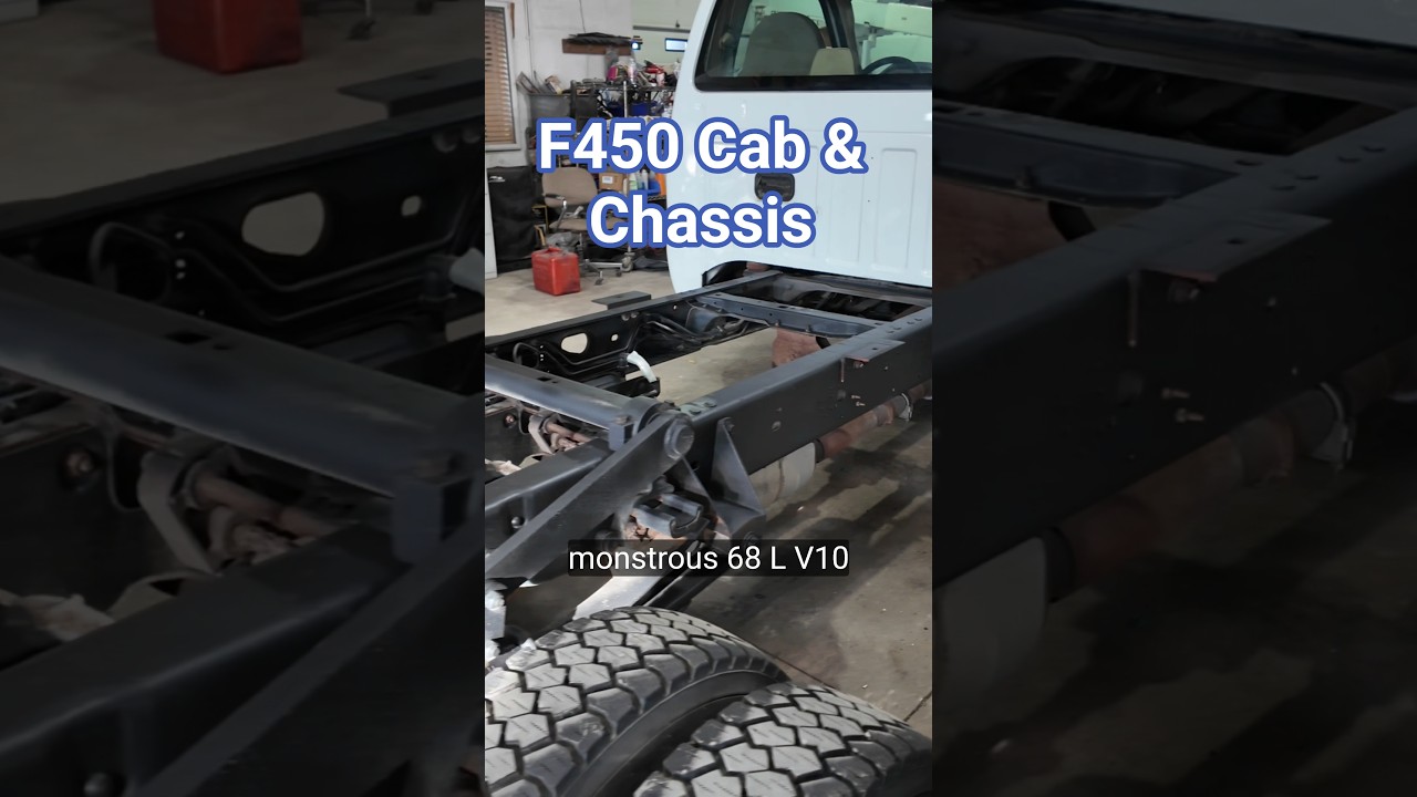 Режим зверя! Ford F-450 2008 года выпуска с двигателем V10 (кабина и шасси).