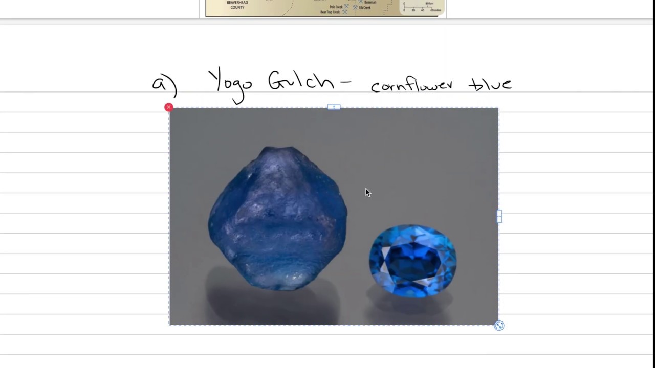 Gemology: Corundum Sapphire 4
