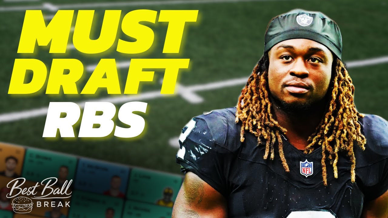 Must Draft Running Backs in 2026 Best Ball