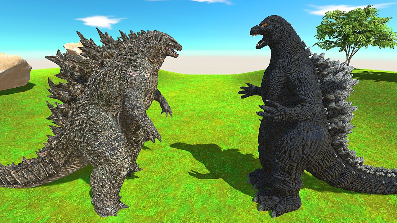 HEISEI GODZILLA VS GODZILLA 2021 - Animal Revolt Battle Simulator