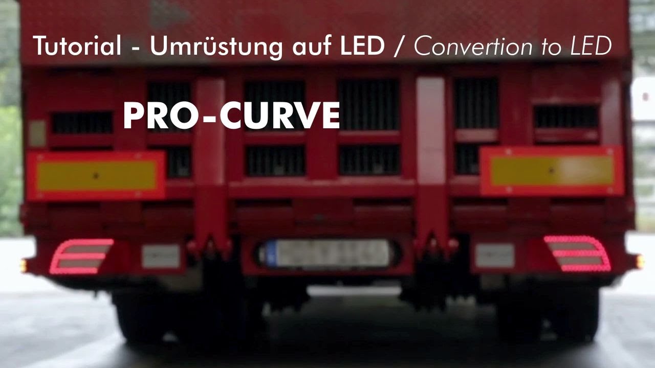 Umrüstung auf LED Heckleuchte PRO-CURVE (Tutorial)