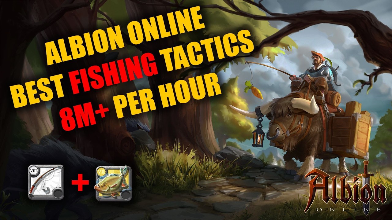 SAATTE 8M SILVER! Albion Online'da Bu Balık Taktiğini Kimse Bilmiyor 😱