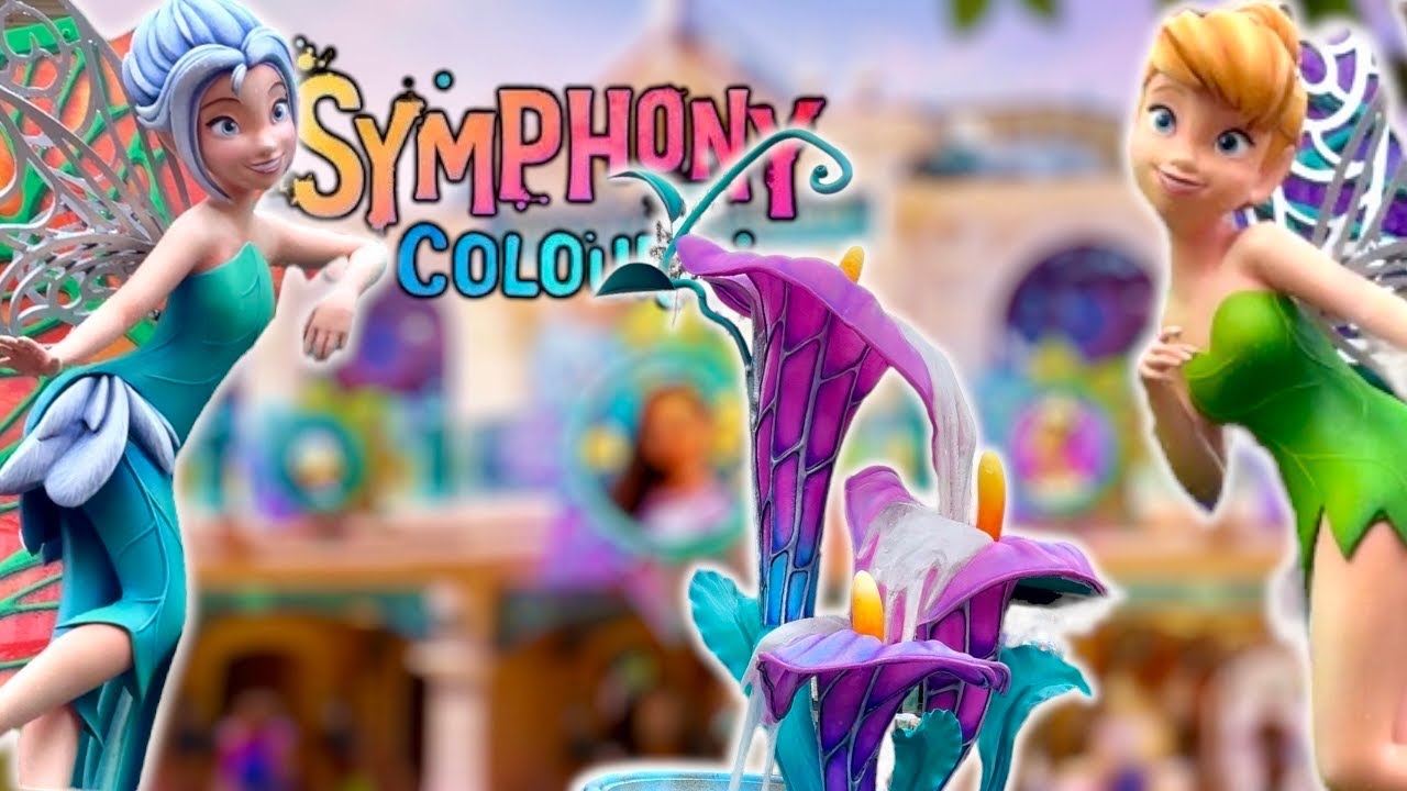 LA SYMPHONIE DES COULEURS S'INSTALLE À DISNEYLAND PARIS