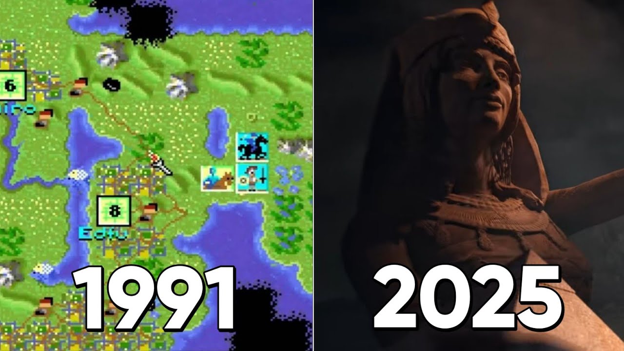 Evolution of Sid Meier's Civilization Games (1991-2025)
