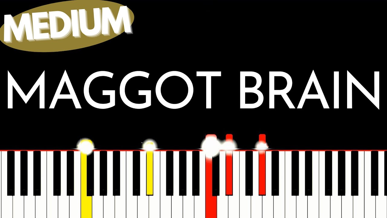 Funkadelic - Maggot Brain Medium piano tutorial