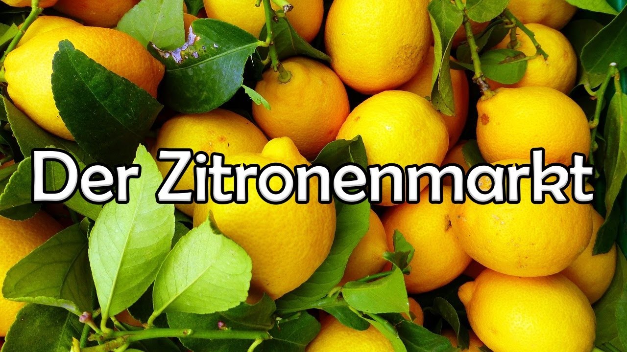 Der Zitronenmarkt