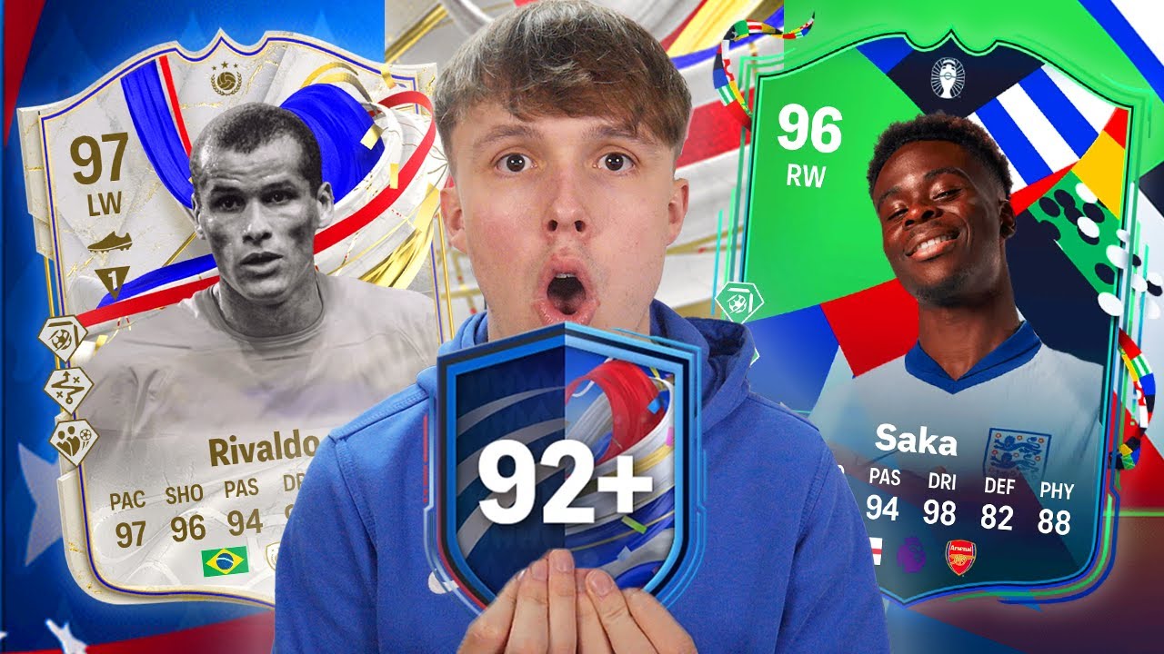 I opened 15x 92+ Festival Of Football Upgrade Packs...