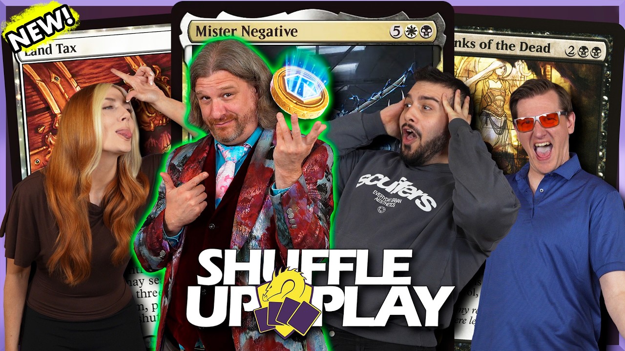 Hearthstone Streamers Rarran and Voxy Commander! Shuffle Up & Play 106 Magic: The Gathering Gameplay