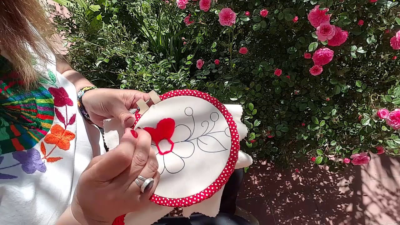 BORDADO PARA MUJERES ANSIOSAS- FLOR JUANITA