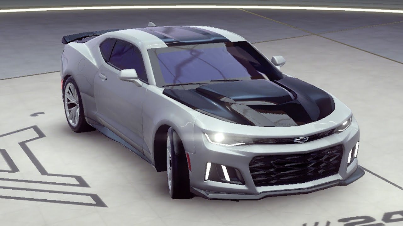 New white chevrolet in racing track - Asphalt legend android game || Car game