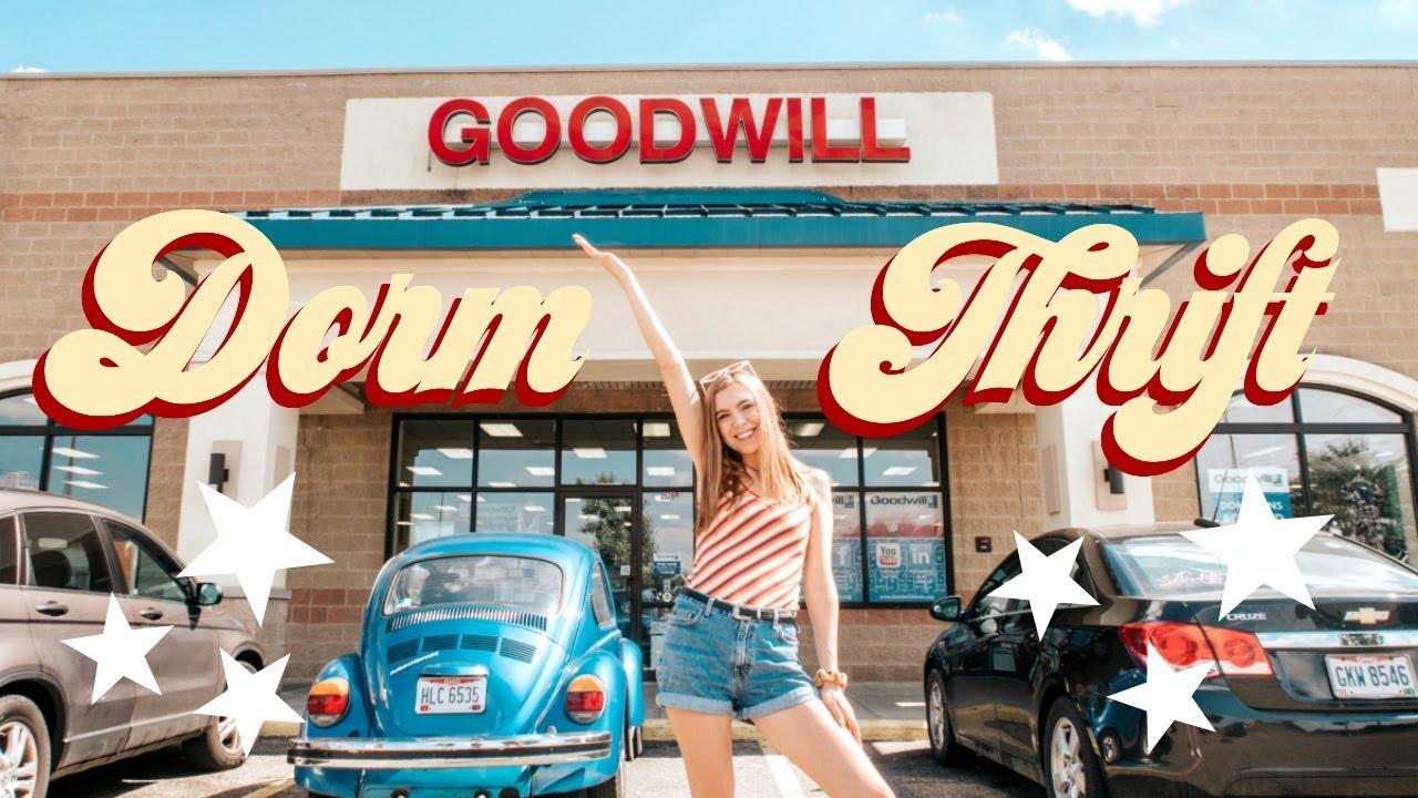 THRIFT WITH ME FOR DORM DECOR!