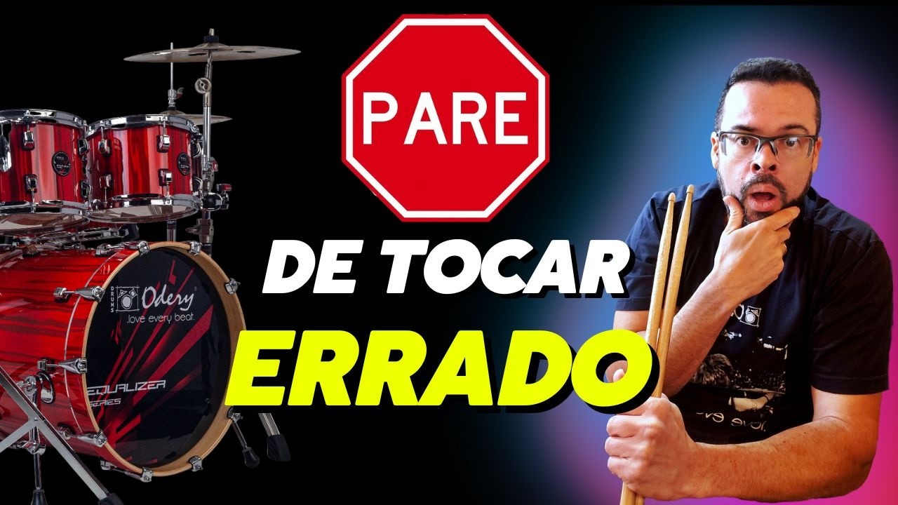 5 Erros de Todo Baterista Iniciante