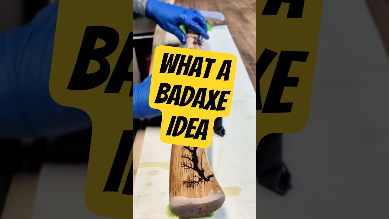 Какая крутая идея с топором! 