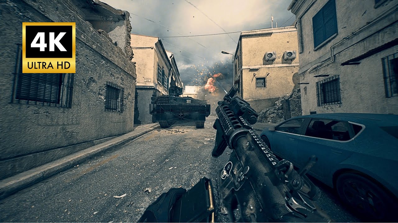 Battlefield 6 shooting hipfire gameplay with M4A1| No Commentary | 4K