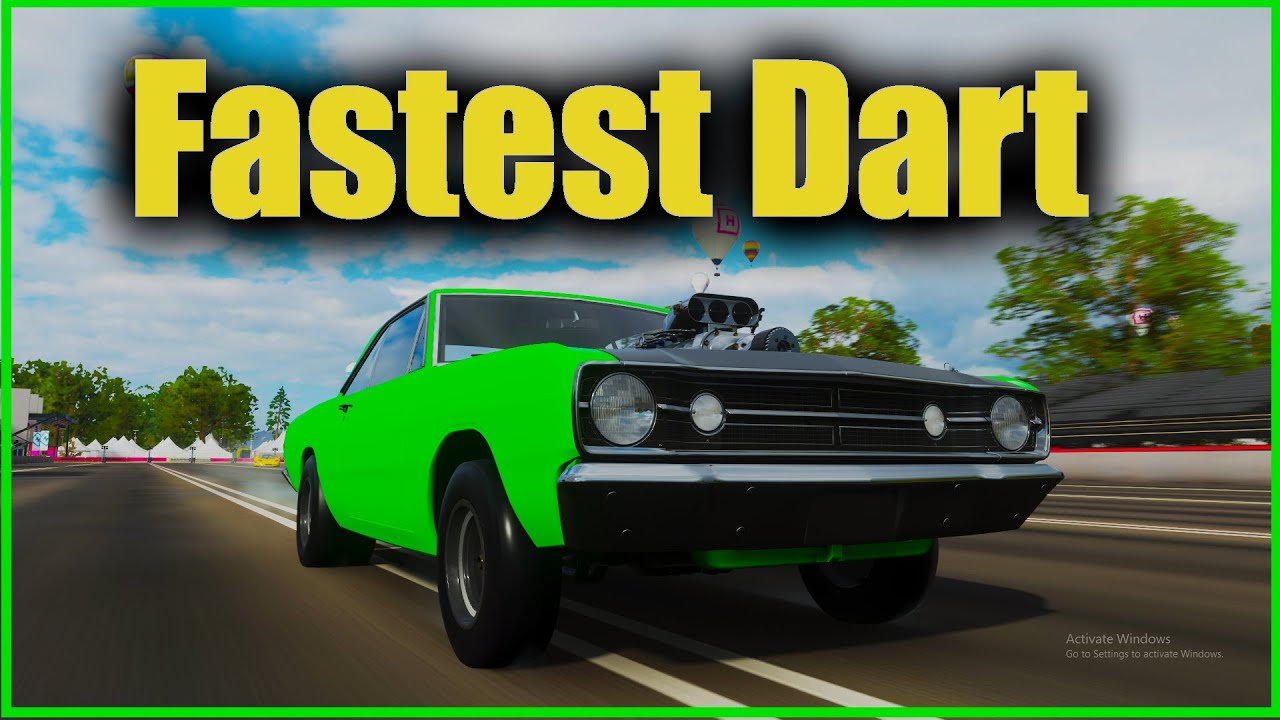 BEST DRAG TUNE for the 1968 Dodge Dart (How to tune Dodge Dart for Drag racing)