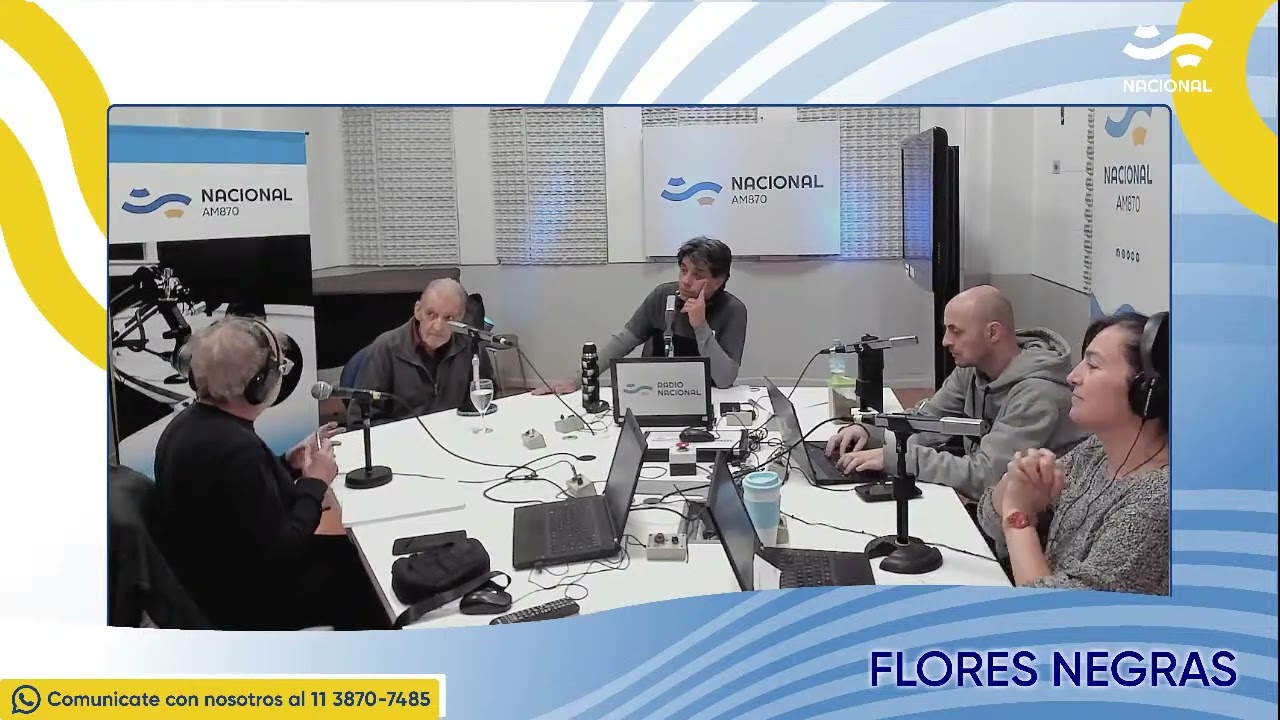Rodolfo Mederos en Flores Negras