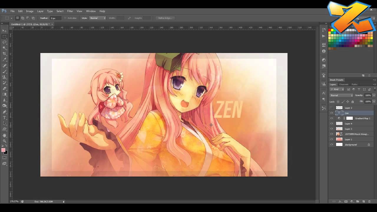 Tutorial B&aacute;sico firma f&aacute;cil y bonita Photoshop cs6