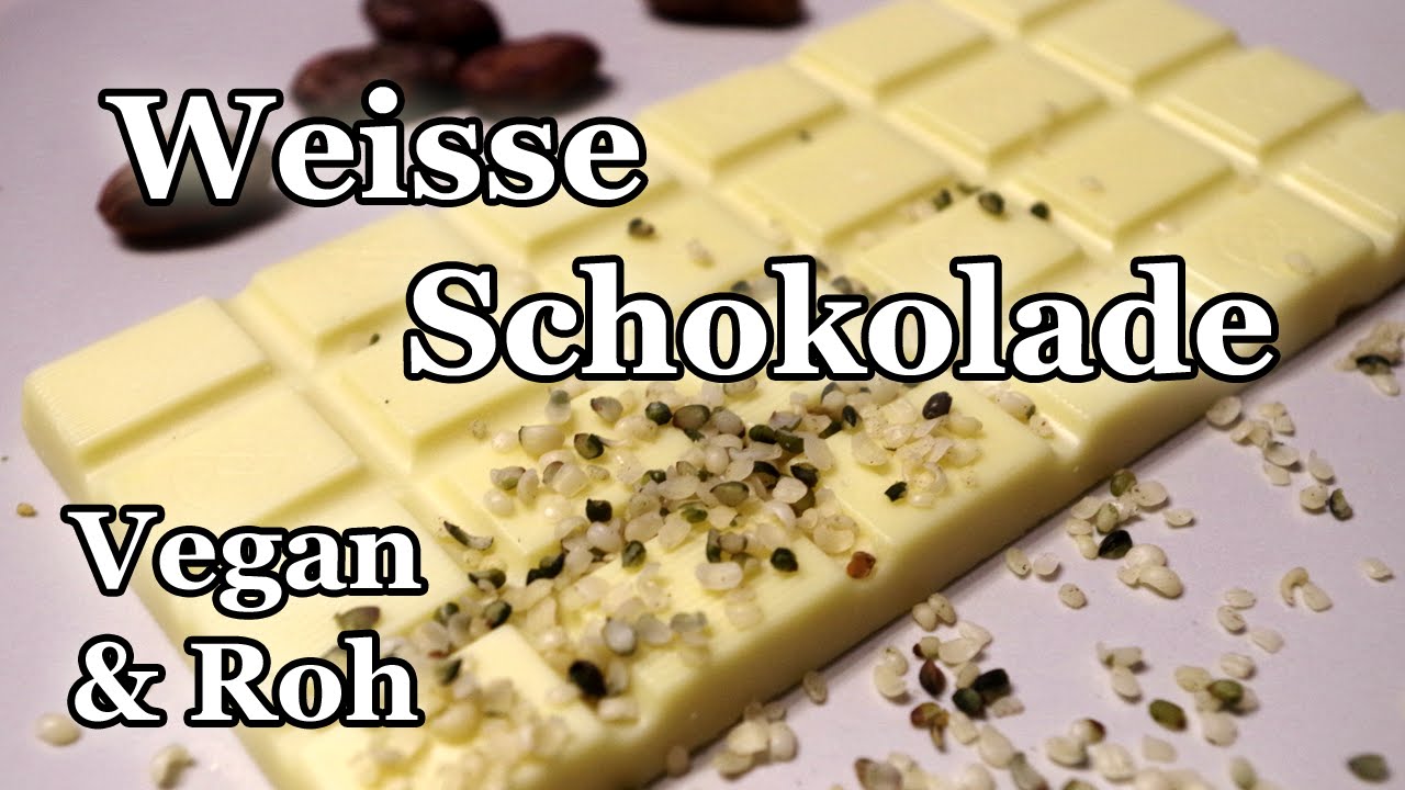 Vegan + Rohkost: Weisse Schokolade selber machen!