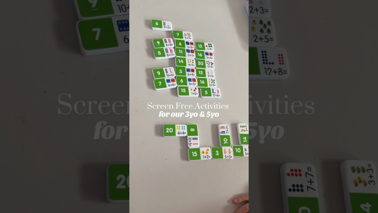 Screen Free Activities #rainydayactivities #playbasedlearning #learningthroughplay #learningathome
