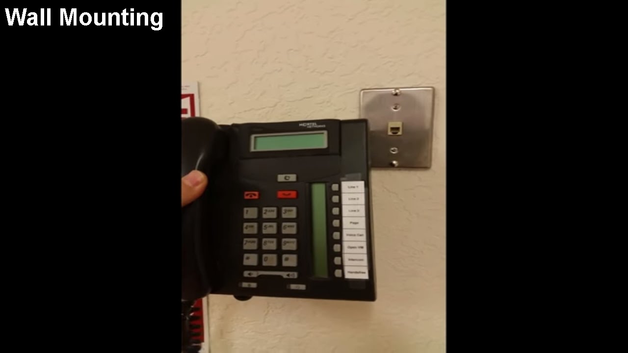 wall-mounting T7208 phone
