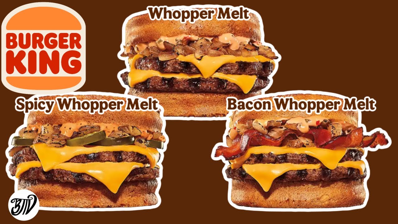 New Whopper Melts @ Burger King || Drive Thru Thursday