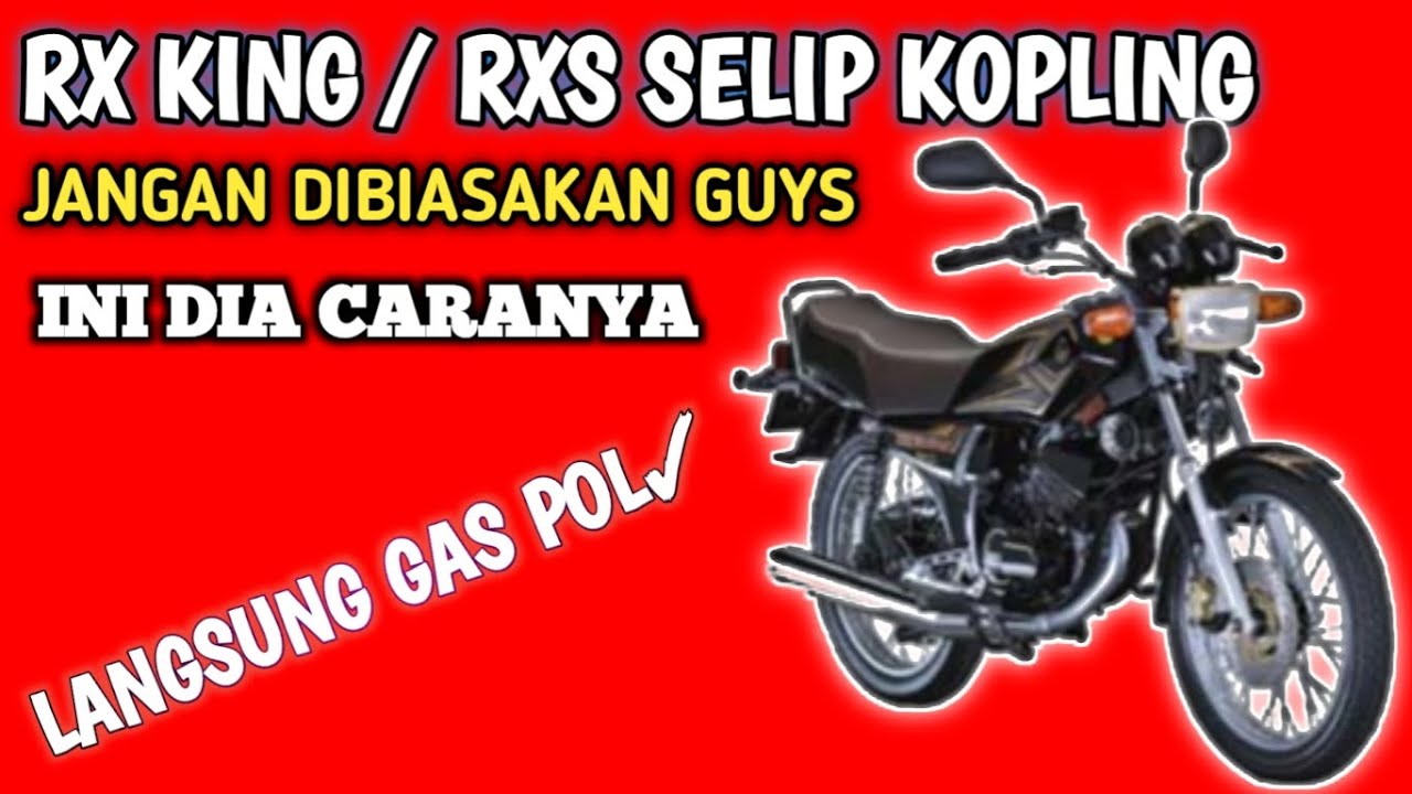 CARA MENYETEL KOPLING RX KING YANG BENAR ANGGA OTOMOTIF